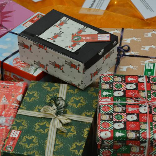 Weihnachten im Schuhkarton