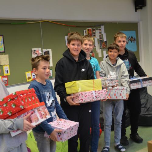 Weihnachten im Schuhkarton