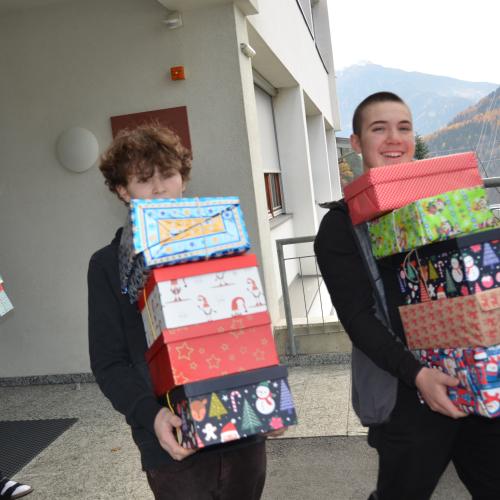 Weihnachten im Schuhkarton