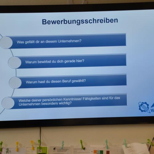 Bewerbung