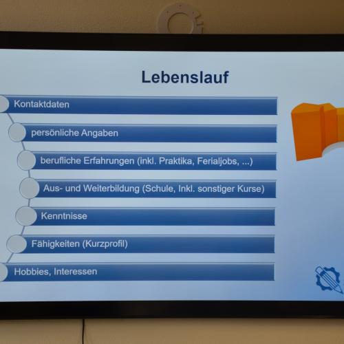 Bewerbung