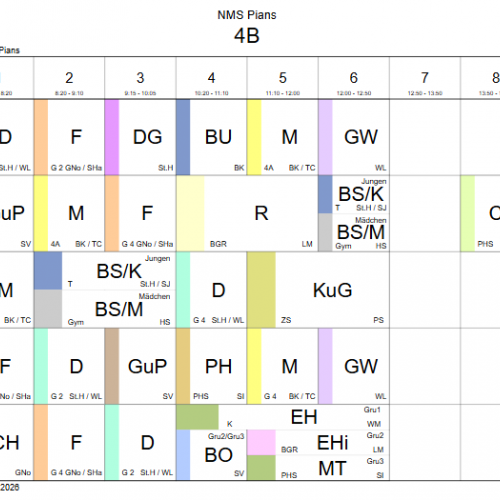 Stundenplan_4B