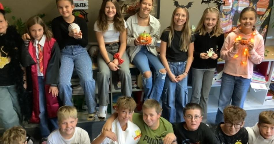Halloween at the Middle School Pians
